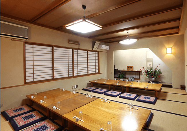 Interior of Yagura Restaurant