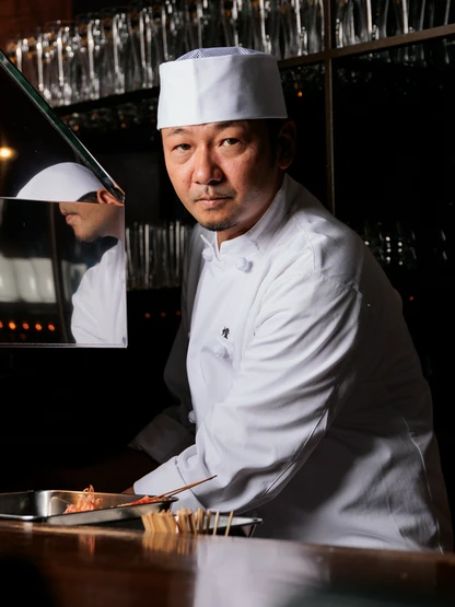 Seasonal Kushi-Katsu & Wine Pairing Course – 15 Skewers with Champagne & Wine