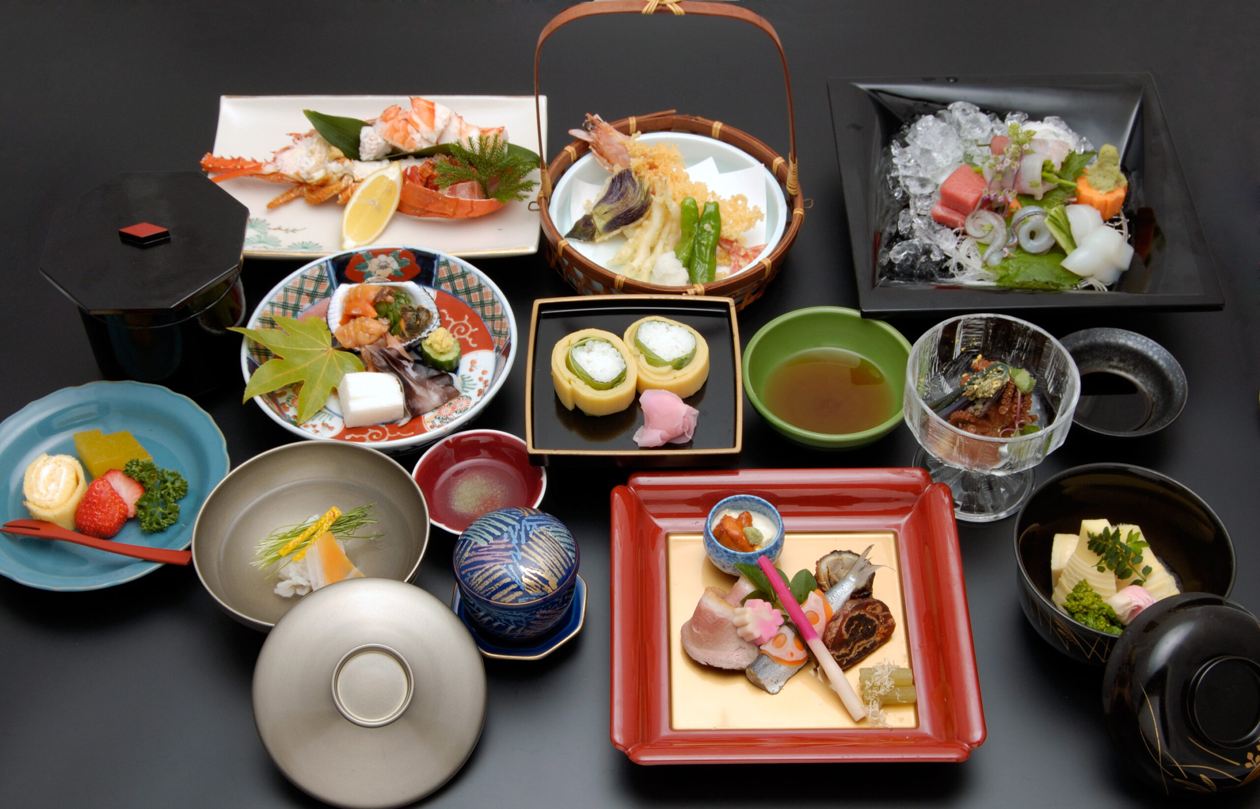 10-Course Kaiseki with Sushi & Wagyu Beef Two Ways: Shabu-Shabu & Wagyu Steak