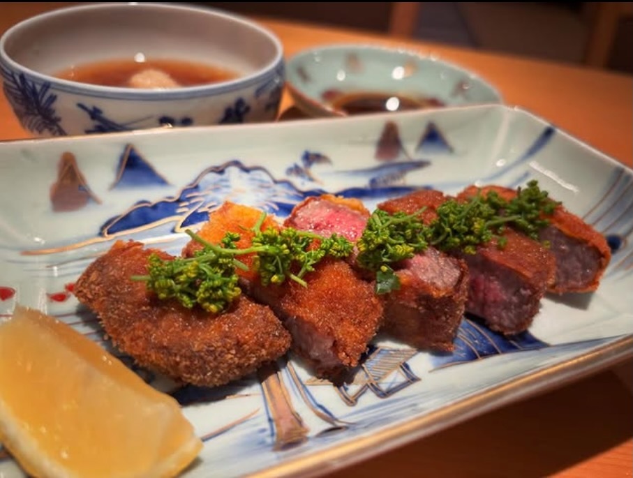 9-Course Kyoto Kaiseki with Wagyu Beef Katsu & Handmade Soba
