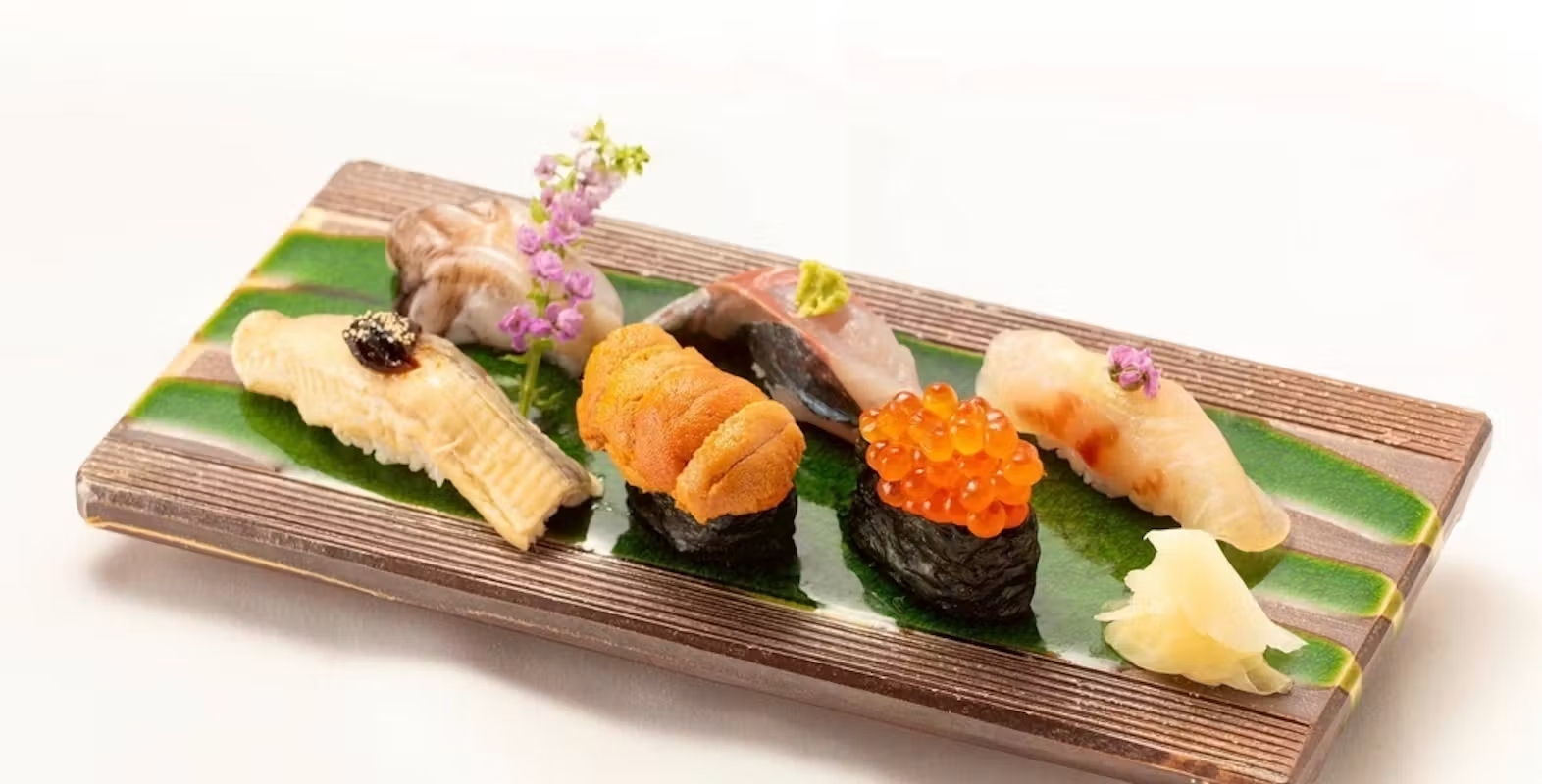 10-Course Kyoto Sushi Kaiseki with Wagyu, Kuruma Prawn Tempura & Nigiri Sushi