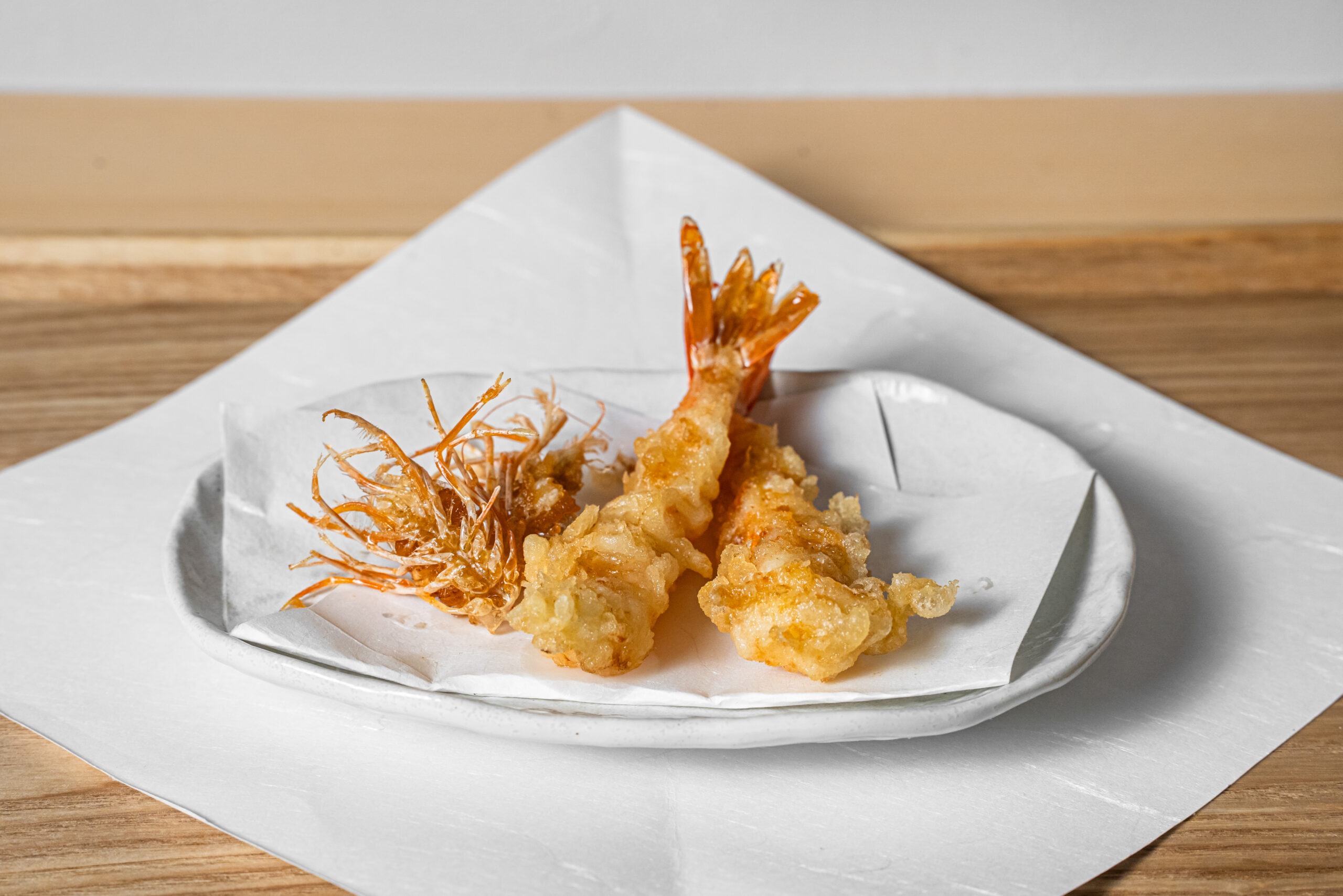 6-Course Seafood Tempura Kaiseki with Fresh Sashimi